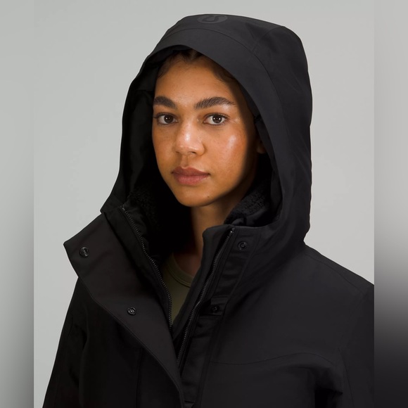 Nwt Lululemon Snow Warrior Long Parka size 0 blue color - Picture 12 of 15